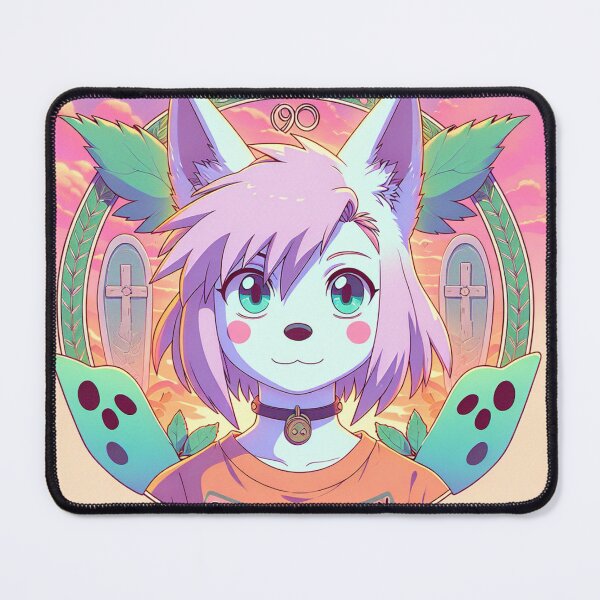 Item preview, Playful Anime Punk Fox designed and sold by 0penvimark.