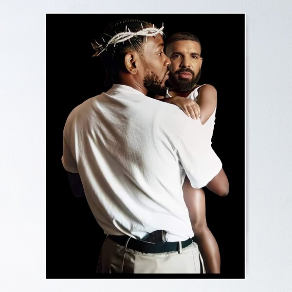 Item preview, Kendrick Lamar Holding Baby Drake designed and sold by Wayloner.