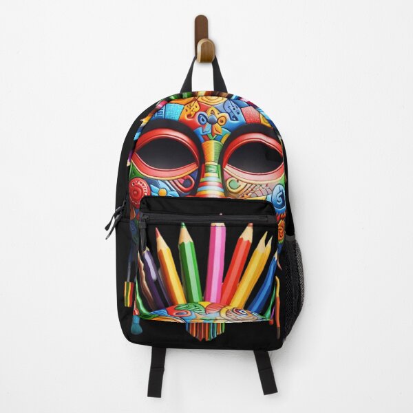 Item preview, Colorful Pencil Mask designed and sold by Bliss Find And Design.