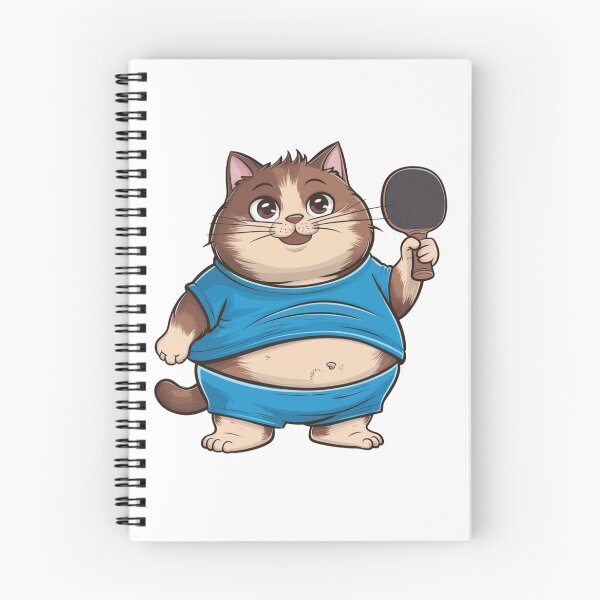 Item preview, Funny Fat Ping Pong Cat designed and sold by Krieghorn.