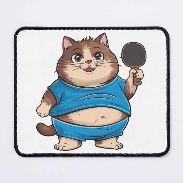 Item preview, Funny Fat Ping Pong Cat designed and sold by Krieghorn.