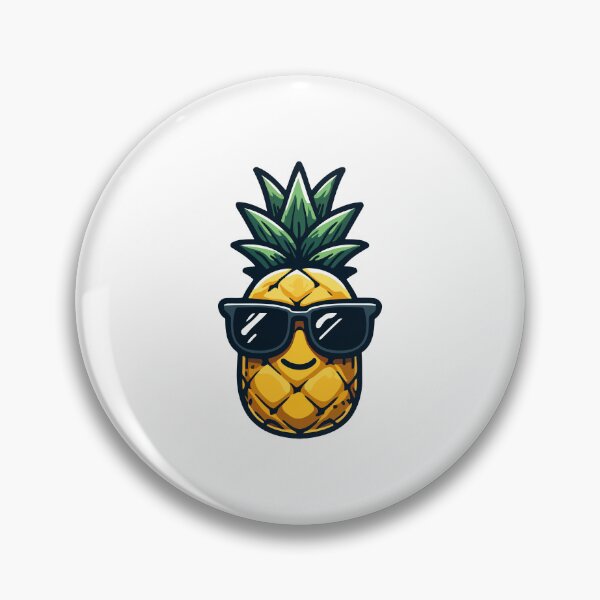 Item preview, Cool Pineapple - Fun and Tropical Cartoon Fruit designed and sold by Akioos.