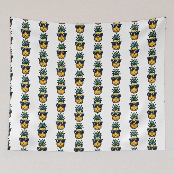 Item preview, Cool Pineapple - Fun and Tropical Cartoon Fruit designed and sold by Akioos.
