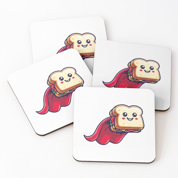 Item preview, Sandwich Hero - Fun Cartoon Food designed and sold by Akioos.