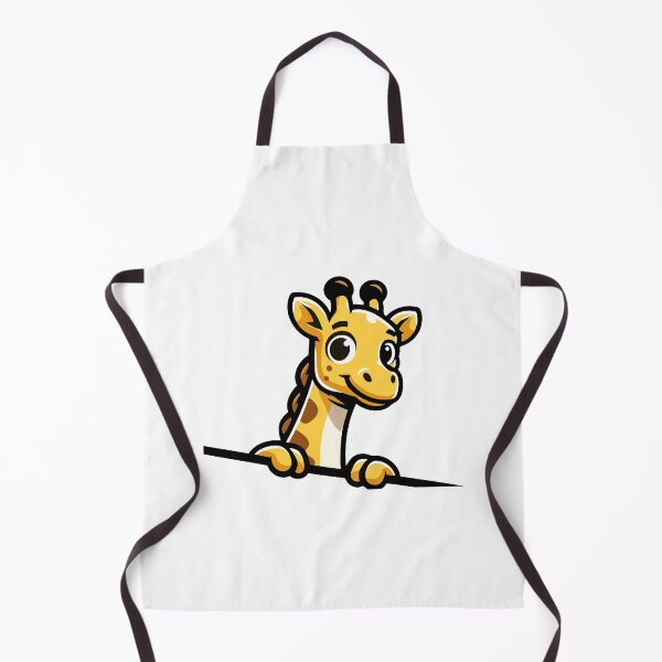 Item preview, Curious Giraffe Peek - Adorable Cartoon Giraffe designed and sold by Akioos.