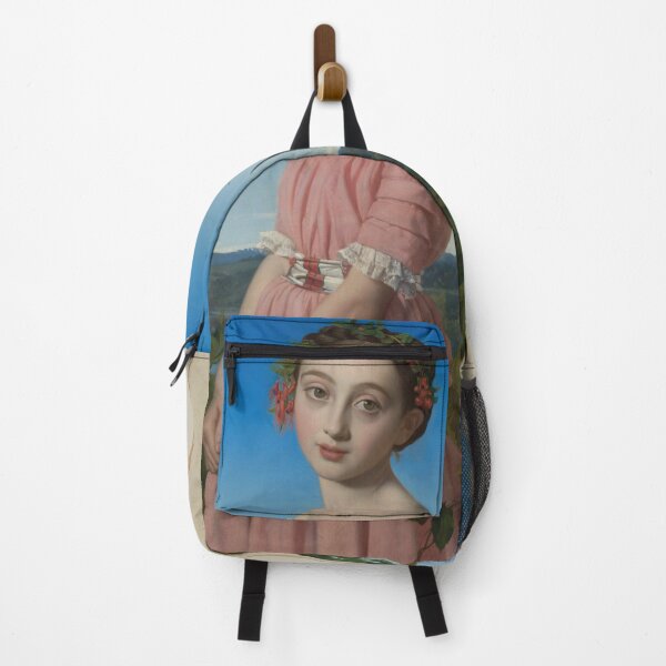 Item preview, Painting "Faustine Léo (1832–1865)" by Henri Lehmann 1842 designed and sold by Decor Prints Gallery.
