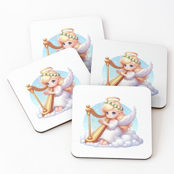 Item preview, "Angelic Melodies: An Angel Playing for Me" designed and sold by gabertoni.