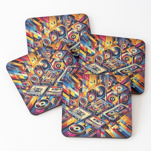 Item preview, Vibrant Geometric Audio Symphony designed and sold by DJ-Portable.