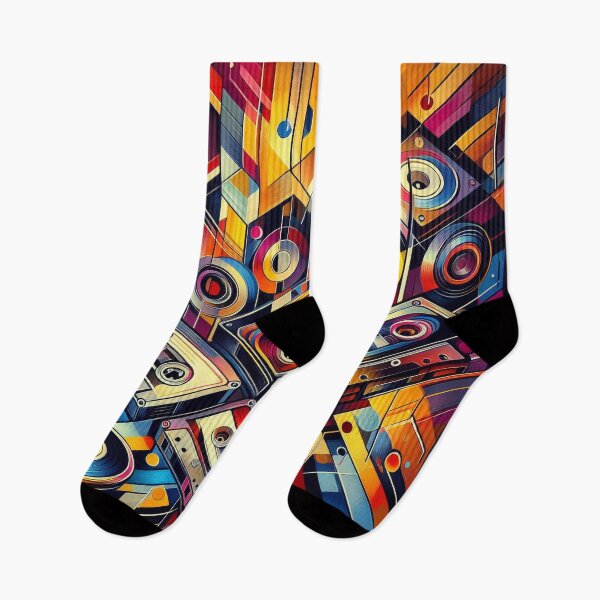 Item preview, Vibrant Geometric Audio Symphony designed and sold by DJ-Portable.