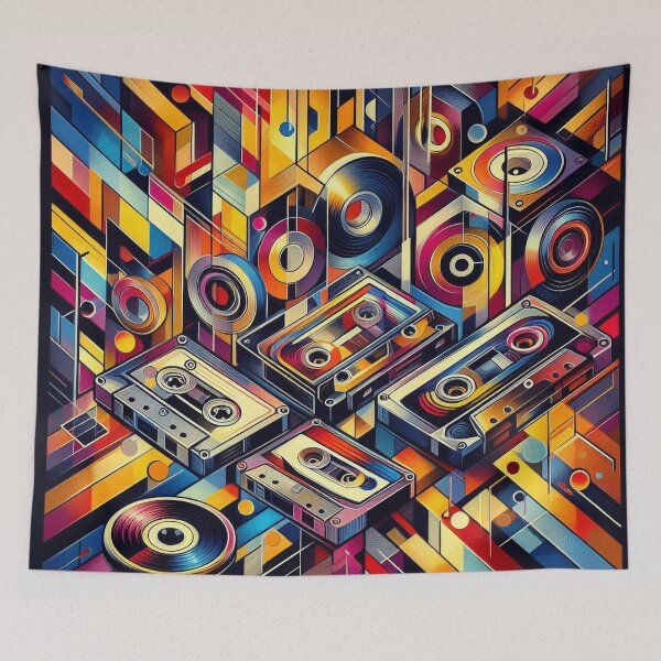 Item preview, Vibrant Geometric Audio Symphony designed and sold by DJ-Portable.