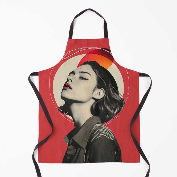 Item preview, Modern Minimalist Woman Portrait Bold Graphic Art designed and sold by my-moody-place.