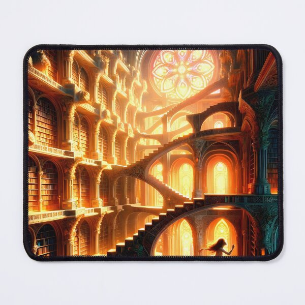 Item preview, Labyrinthine Library: Mythical Exploration designed and sold by Paradocksick.