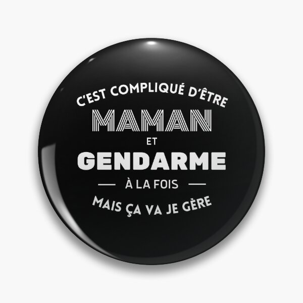 Item preview, It's complicated being a mother and a police officer but it's okay, I manage designed and sold by tayrim.