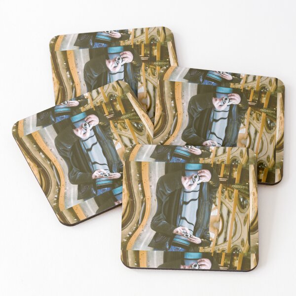Item preview, Photography portrait man mirror distortion designed and sold by Carré Comme Orange.