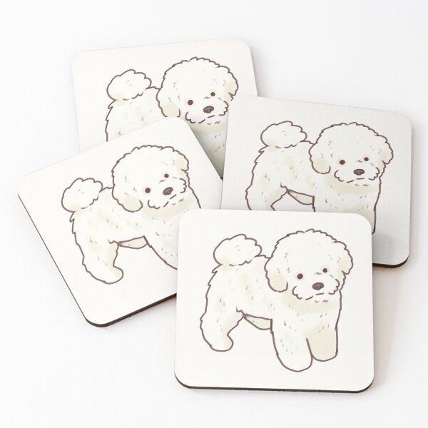 Aperçu de l'œuvre Illustration de Bichon Frise créée et vendue par Artofmayara.