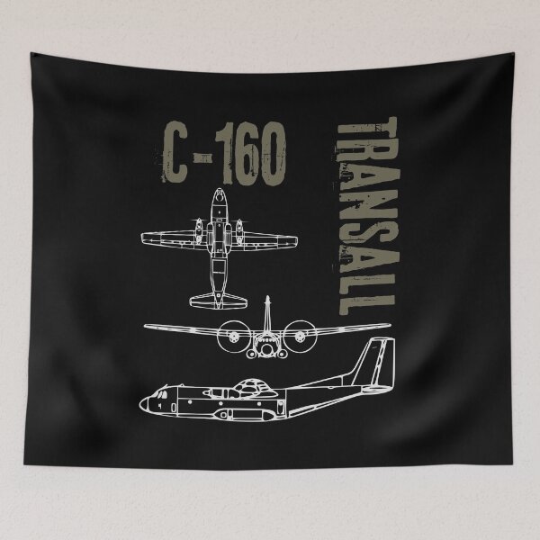 Item preview, C-160 Transall Blueprints designed and sold by zarshirts.