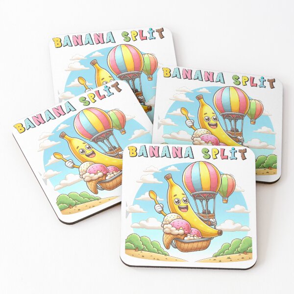 Item preview, Funny banana split baloon designed and sold by Magdalena-7.