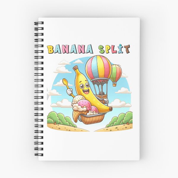 Item preview, Funny banana split baloon designed and sold by Magdalena-7.