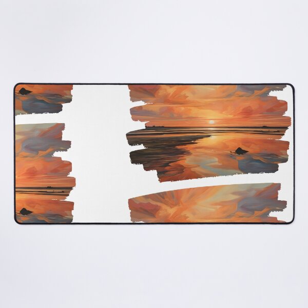 Item preview, Vibrant Abstract Ocean Sunset Vorticism 3 designed and sold by Jason123za.