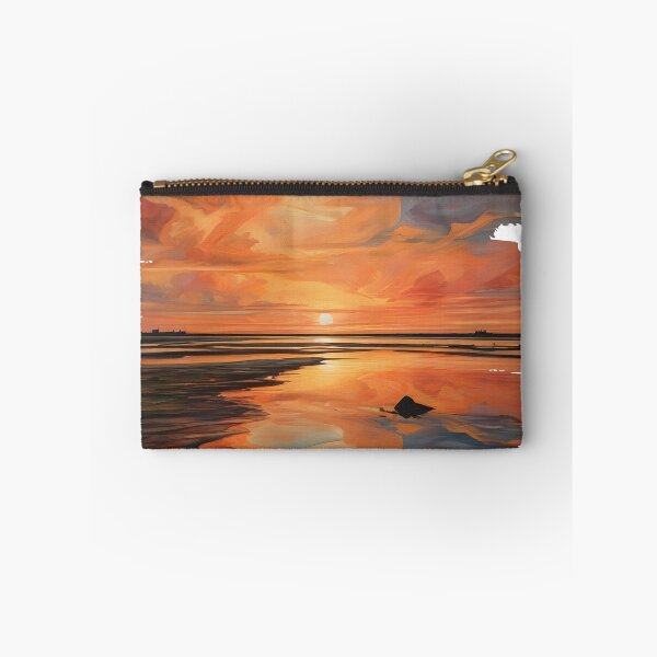 Item preview, Vibrant Abstract Ocean Sunset Vorticism 3 designed and sold by Jason123za.