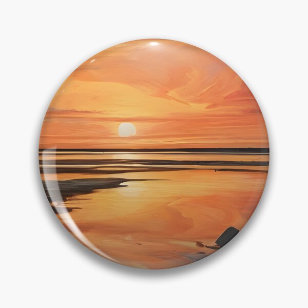 Item preview, Vibrant Abstract Ocean Sunset Vorticism 3 designed and sold by Jason123za.