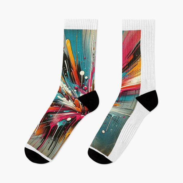 Item preview, Explosive Colour Burst Art designed and sold by BubandAika.