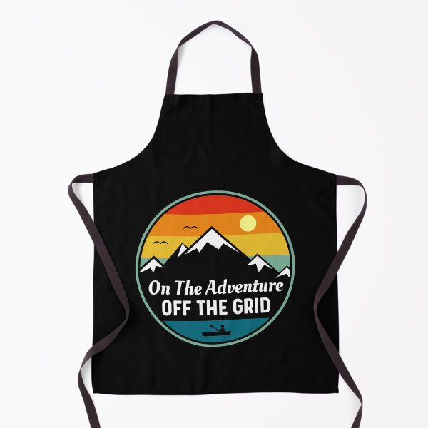 Item preview, On The Adventure Off The Grid, Nature Outdoor Mountain Lake Adventure  designed and sold by Sunserize Designs.