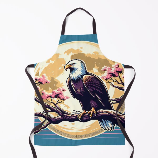 Item preview, Majestic Eagle Under the Moon designed and sold by 0penvimark.