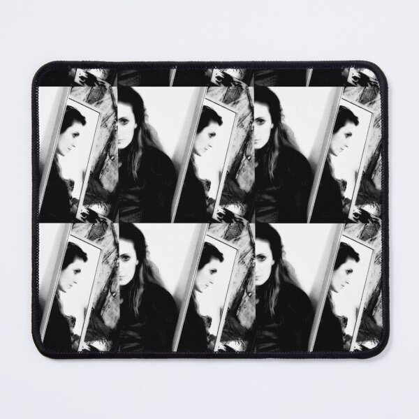 Item preview, Photography portrait of woman mirror in black and white designed and sold by Carré Comme Orange.