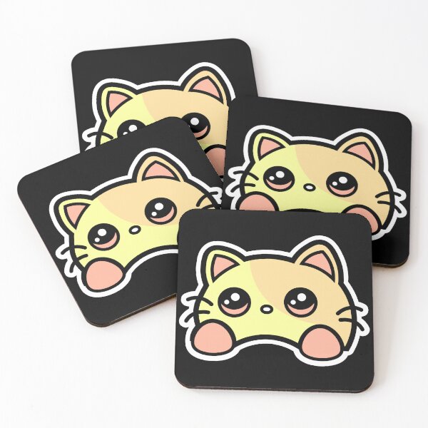 Item preview, Yellow Cat illustration designed and sold by Meemaart.