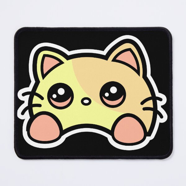 Item preview, Yellow Cat illustration designed and sold by Meemaart.