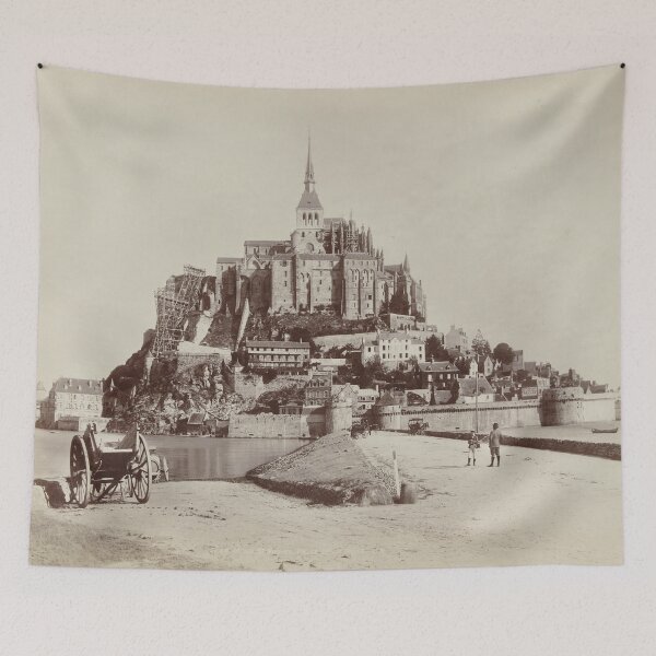 Item preview, Landmarks in France, Abbey the Mont-Saint-Michel, Normandy designed and sold by CulturalCurios.