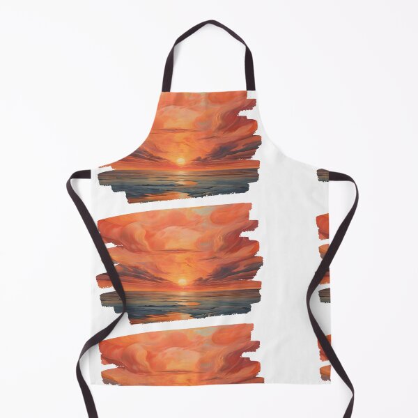 Item preview, Vibrant Abstract Ocean Sunset Vorticism 4 designed and sold by Jason123za.