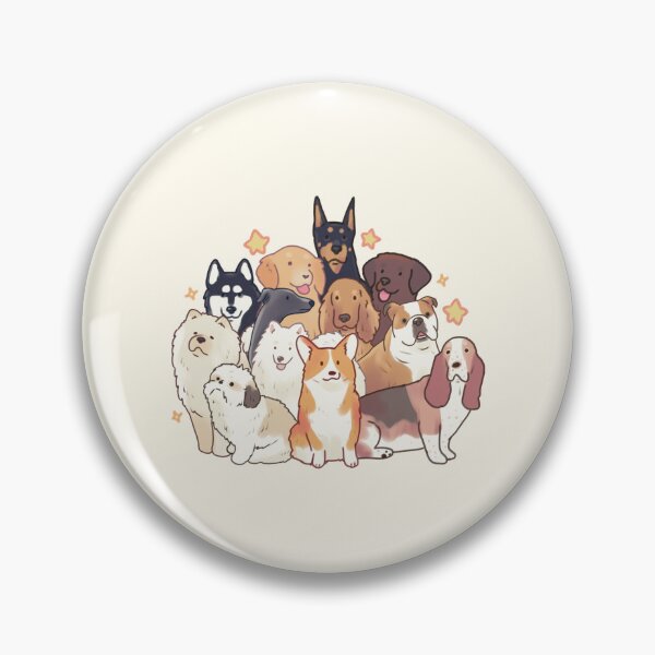 Item preview, Cute dog breeds  designed and sold by Artofmayara.