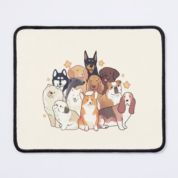 Item preview, Cute dog breeds designed and sold by Artofmayara.