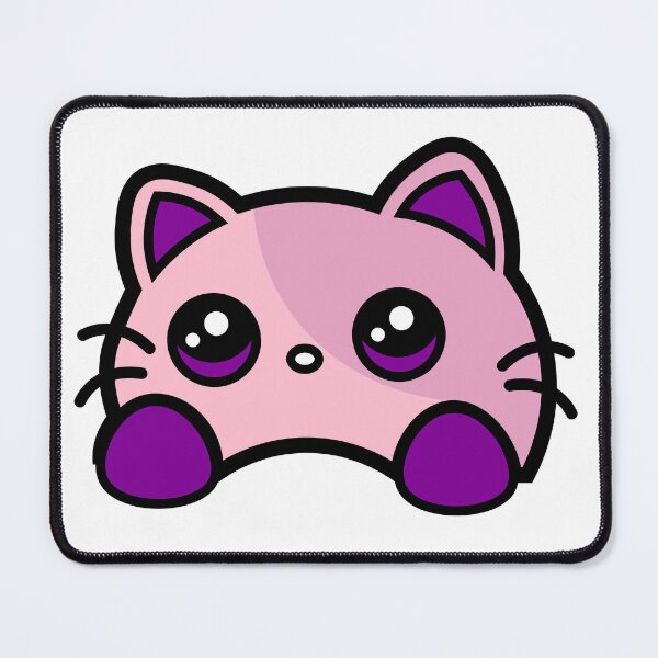 Item preview, PInk Cat illustration designed and sold by Meemaart.
