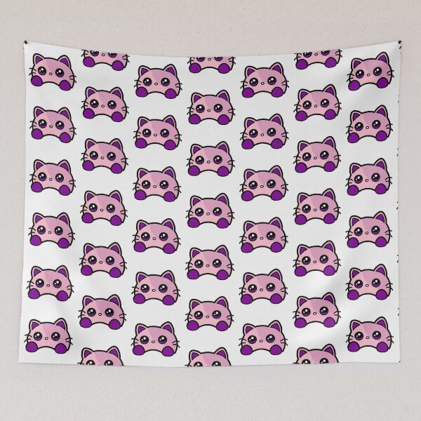 Item preview, PInk Cat illustration designed and sold by Meemaart.