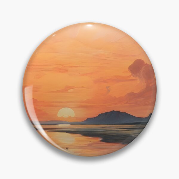 Item preview, Vibrant Abstract Ocean Sunset Vorticism 5 designed and sold by Jason123za.