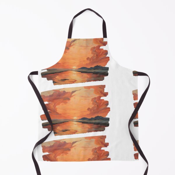 Item preview, Vibrant Abstract Ocean Sunset Vorticism 5 designed and sold by Jason123za.