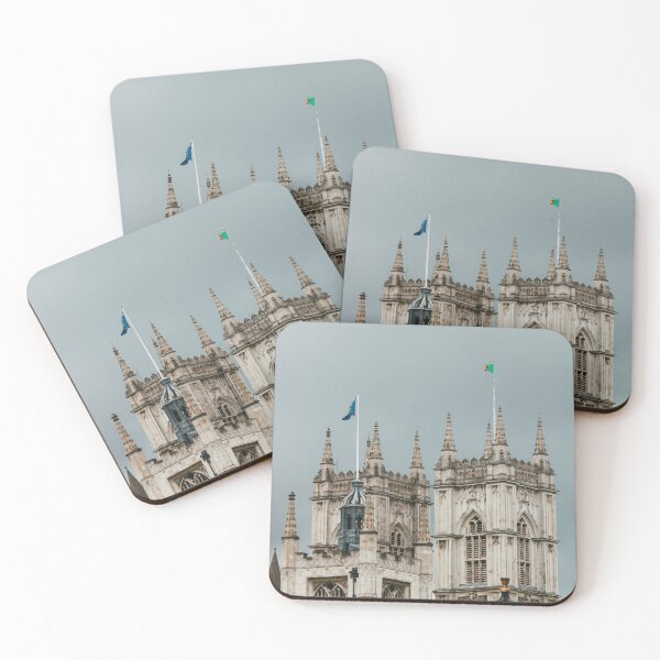 Item preview, Gothic towers with flags designed and sold by rhosbahu.