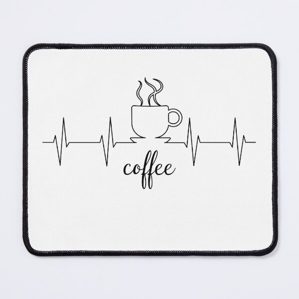 Item preview, Coffee Heartbeat designed and sold by Catz_Prints.
