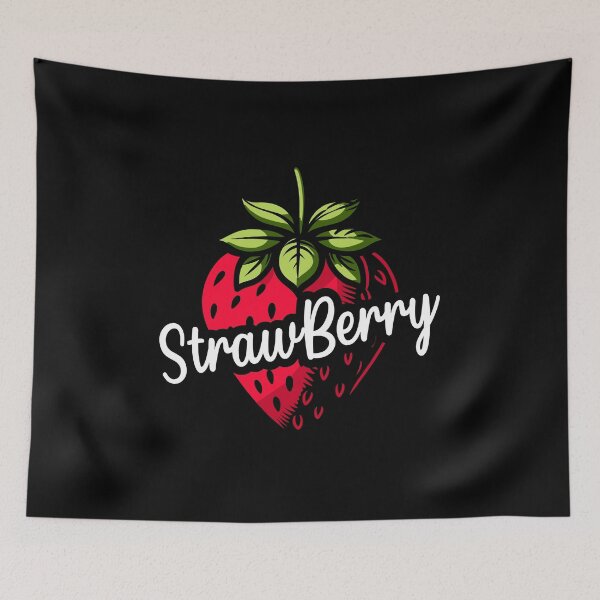 Item preview, Strawberry Fruit Lover Retro Sign designed and sold by TKsTees.