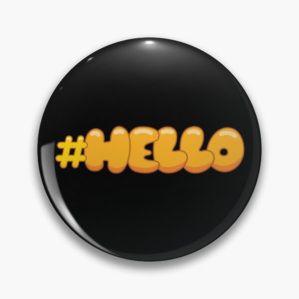 Item preview, Discover Creative 'Hello' Artwork designed and sold by Luxuriously.
