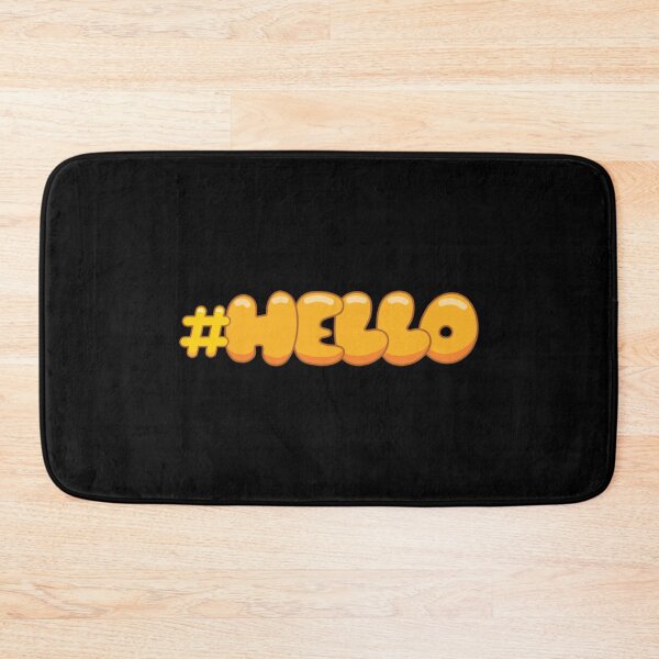 Item preview, Discover Creative 'Hello' Artwork designed and sold by Luxuriously.