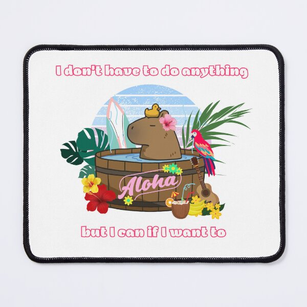 Item preview, I don't have to do antything but I can if i want to Hawaii surf capybara vacation designed and sold by luckyhue.