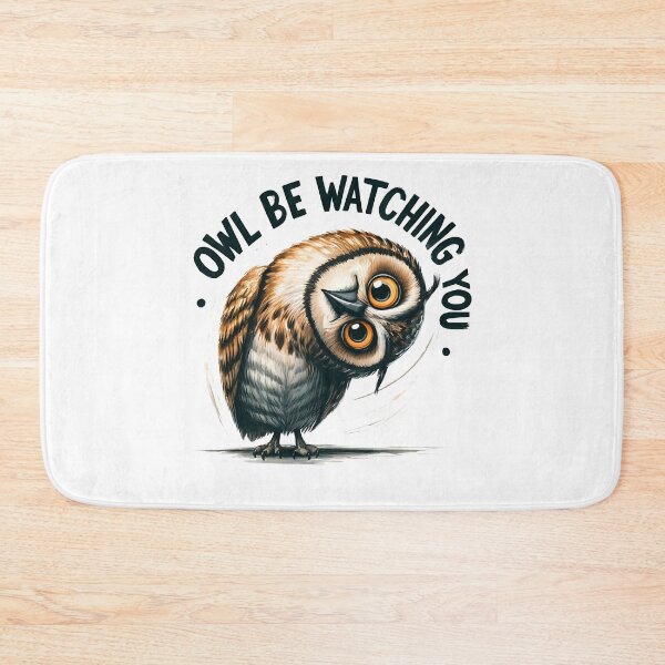 Item preview, Owl be watching you - Funny Animal Quote designed and sold by Kidzz.
