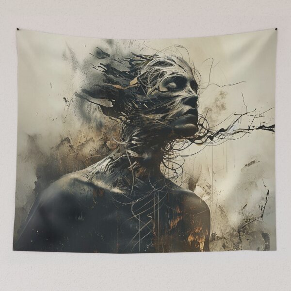 Item preview, Mother Nature's  Wisdom Abstract Art designed and sold by Obsidian Ink by Wilshire.