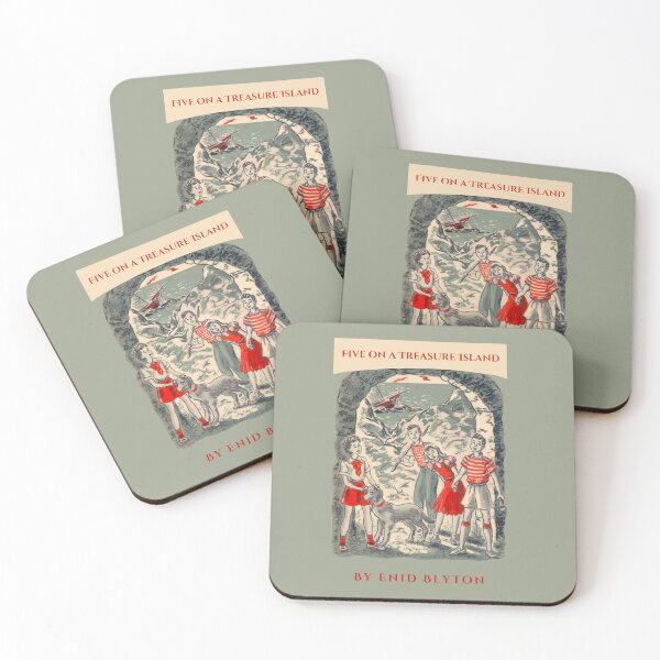 Item preview, Five on a Treasure Island by Enid Blyton designed and sold by booksnbobs.