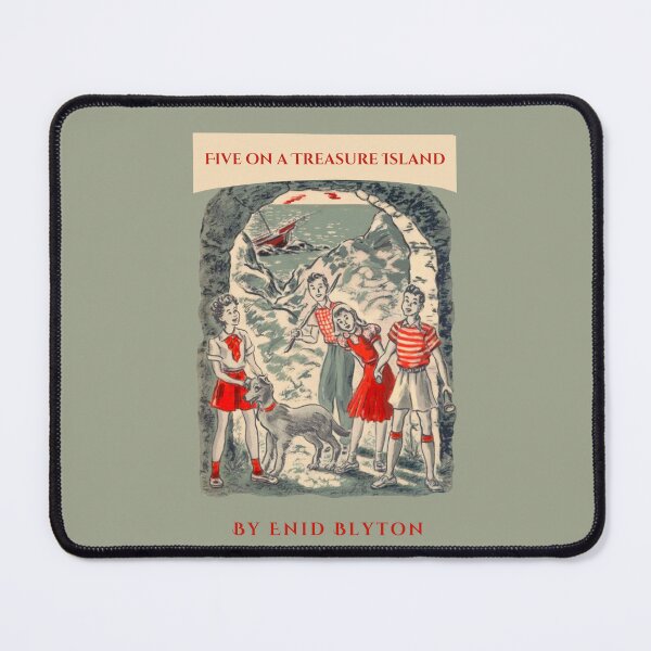 Item preview, Five on a Treasure Island by Enid Blyton designed and sold by booksnbobs.