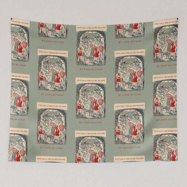Item preview, Five on a Treasure Island by Enid Blyton designed and sold by booksnbobs.